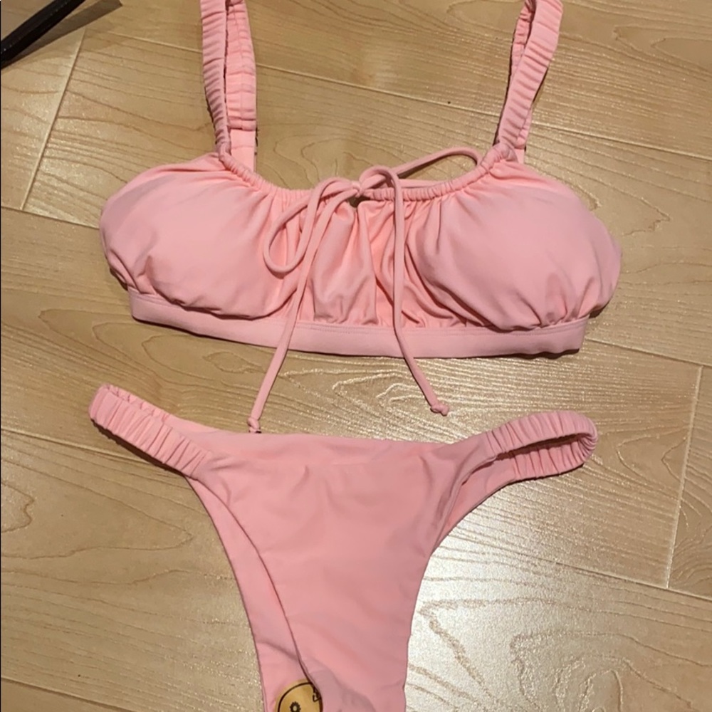 Pink bikini size S